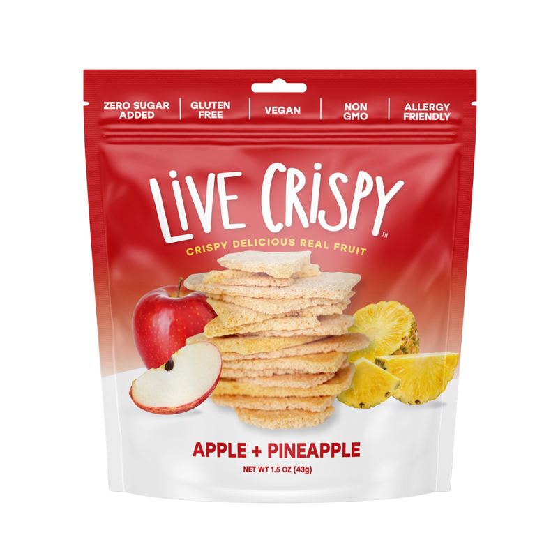 Live Crispy Apple + Pineapple bag