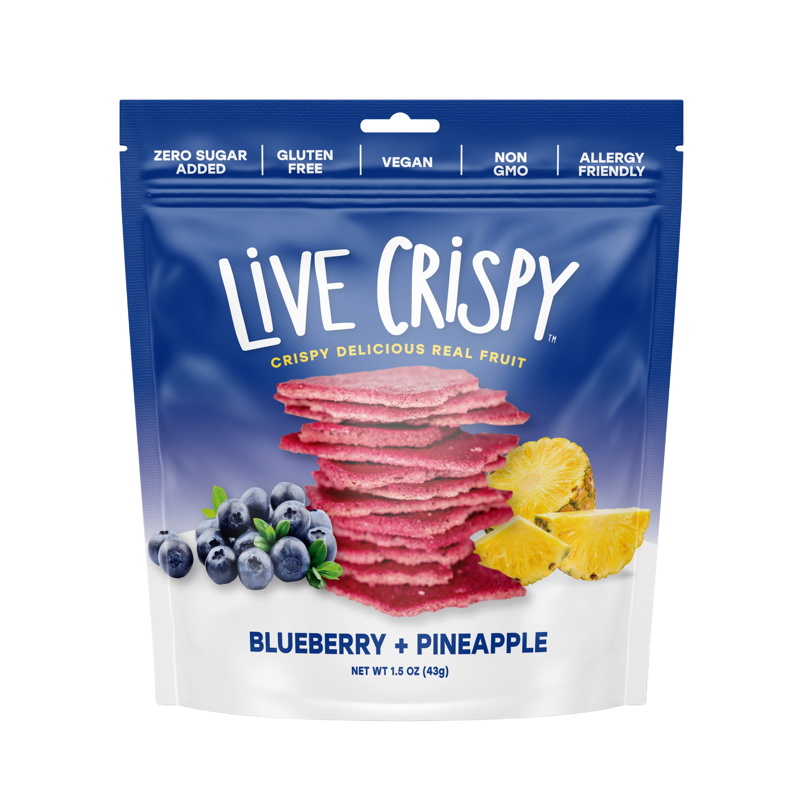 Live Crispy Blueberry + Pineapple bag