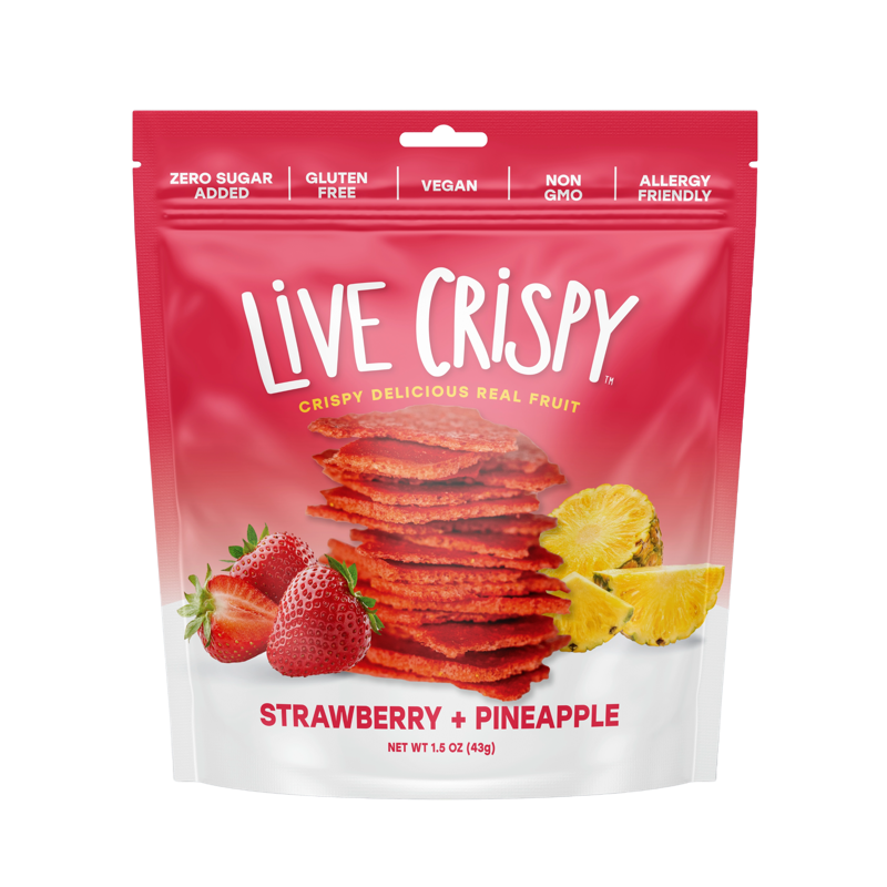Live Crispy Strawberry + Pineapple bag
